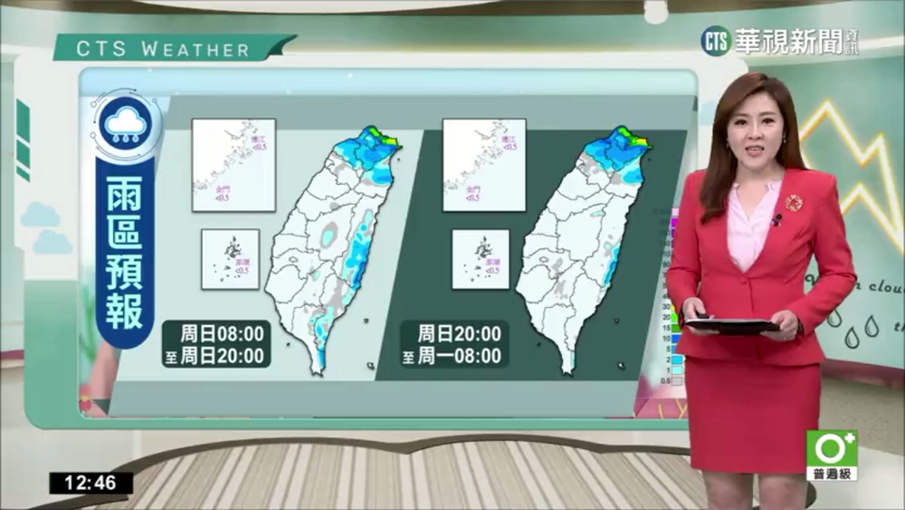 冷氣團南下各地降溫、沿海風力強