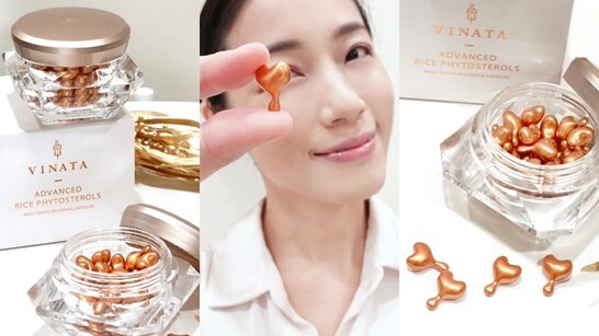VINATA激透光米植醇特潤膠囊，快速撫紋迎回青春肌膨・彈・亮！