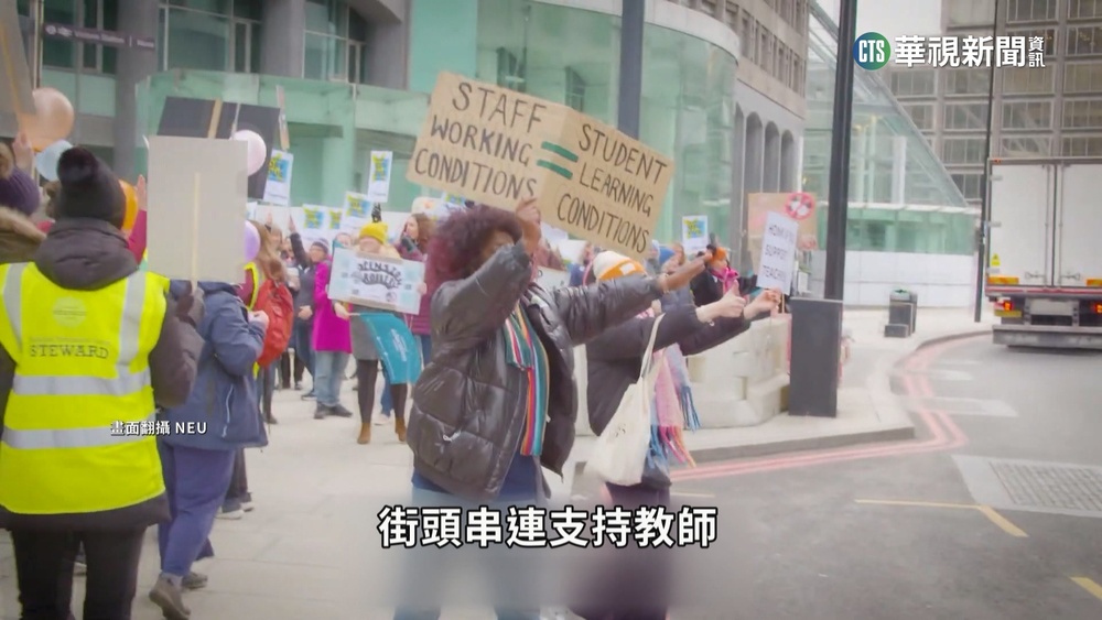 薪資漲幅敵不過通膨 英國各行各業輪流罷工