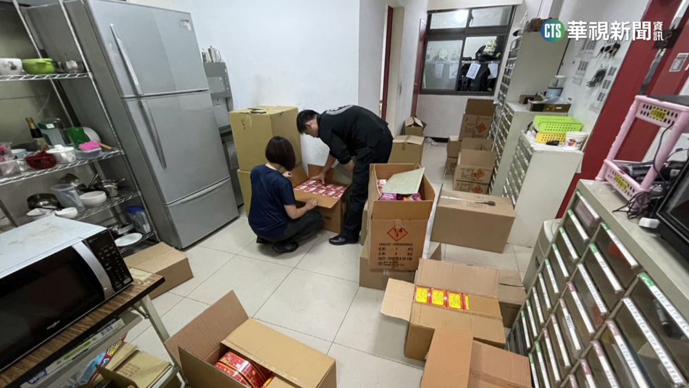 三重香鋪店存逾管制量5倍爆竹　最高罰30萬