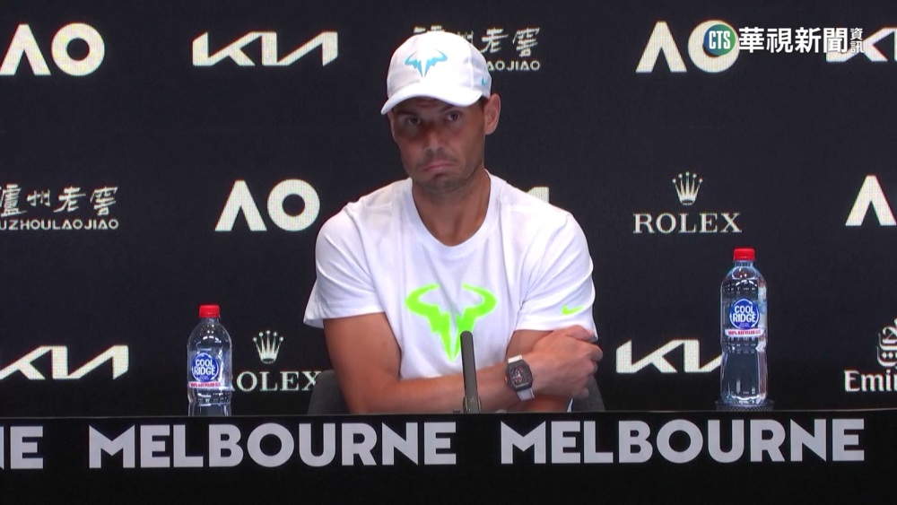 Nadal澳網第2輪出局！　帶傷苦撐老婆落淚