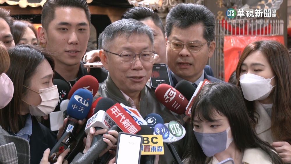 2024提前拚人氣　柯文哲IG秀人龍排隊影片