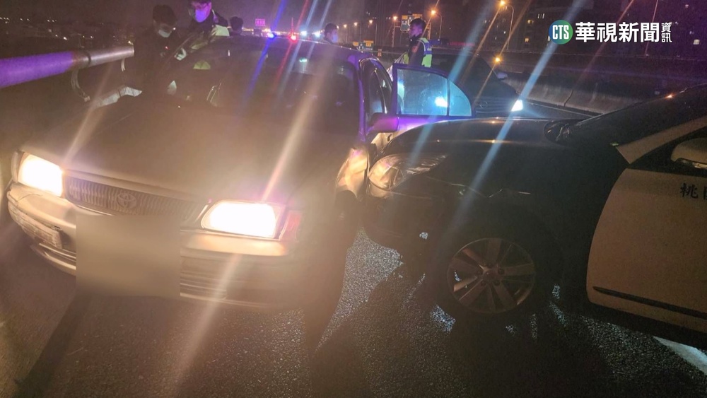 五楊高架上演「玩命關頭」　警連轟7槍逮偷車賊