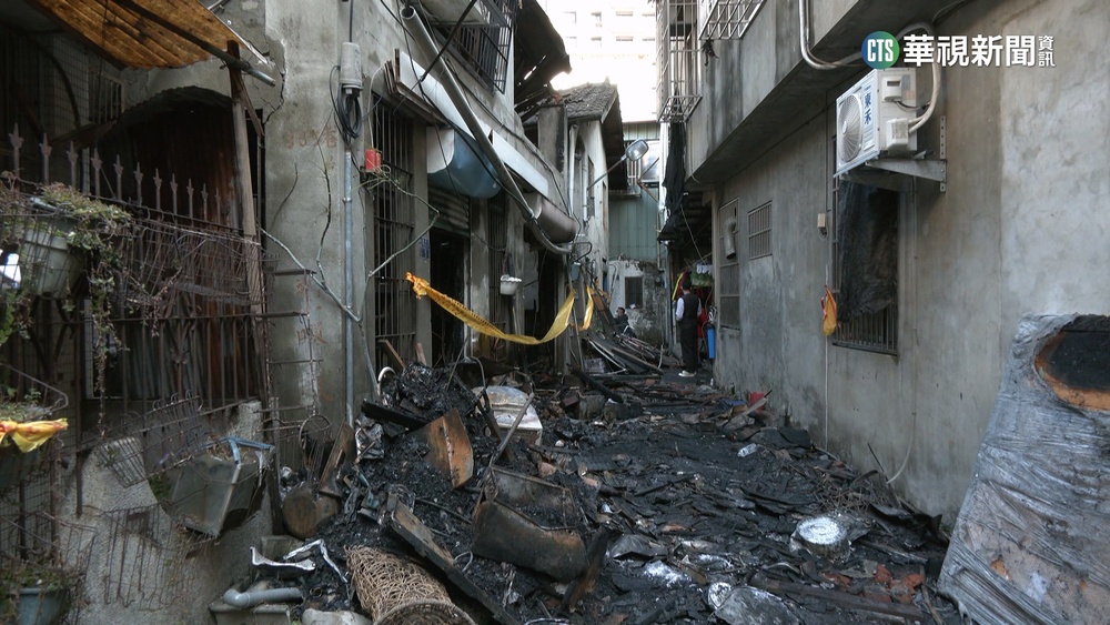 疑堆置雜物失火害鄰喪命　警消:去年也發生火災