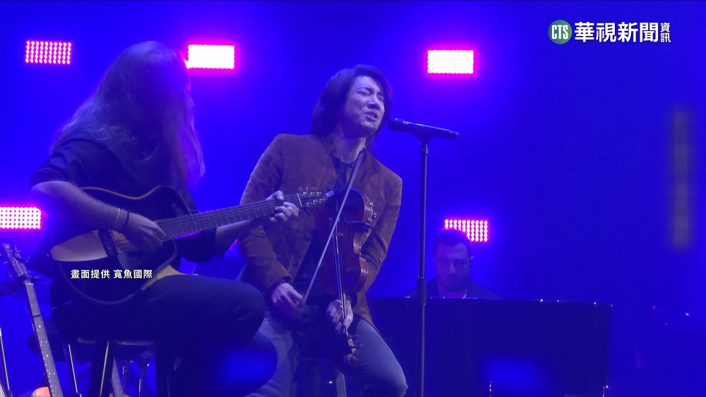 王力宏美國賭城開唱　哽咽訴「去年不太容易」