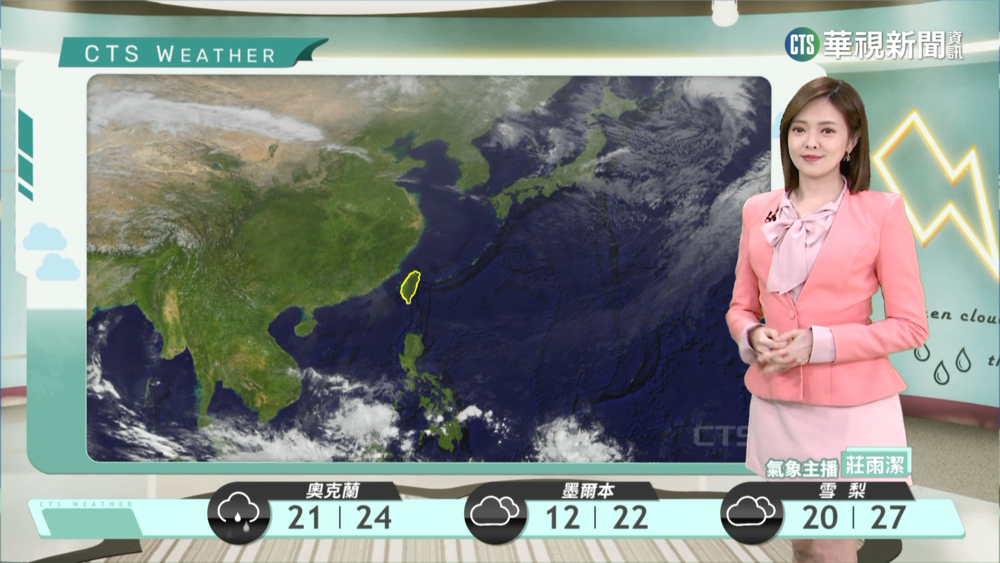 各地晴朗穩定 輻射冷卻影響日夜溫差大