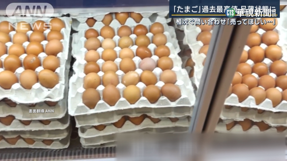 日缺蛋荒　價飆30年新高.超商停售溏心蛋