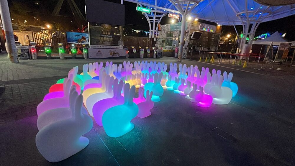 兒童新樂園推期間限定「眾兔齊聚慶元宵」　2/11前延長營業至20時