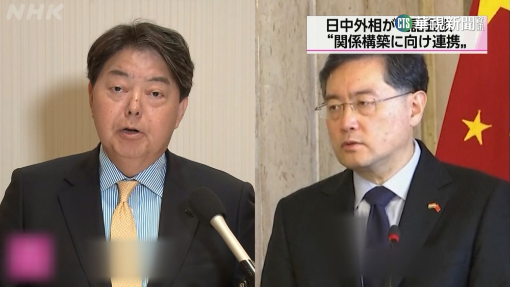 中日外長熱線會談　林芳正表達台海和平重要性