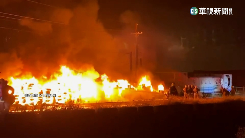 台南新市廢棄輪胎燃燒　居民飽受空污之苦！