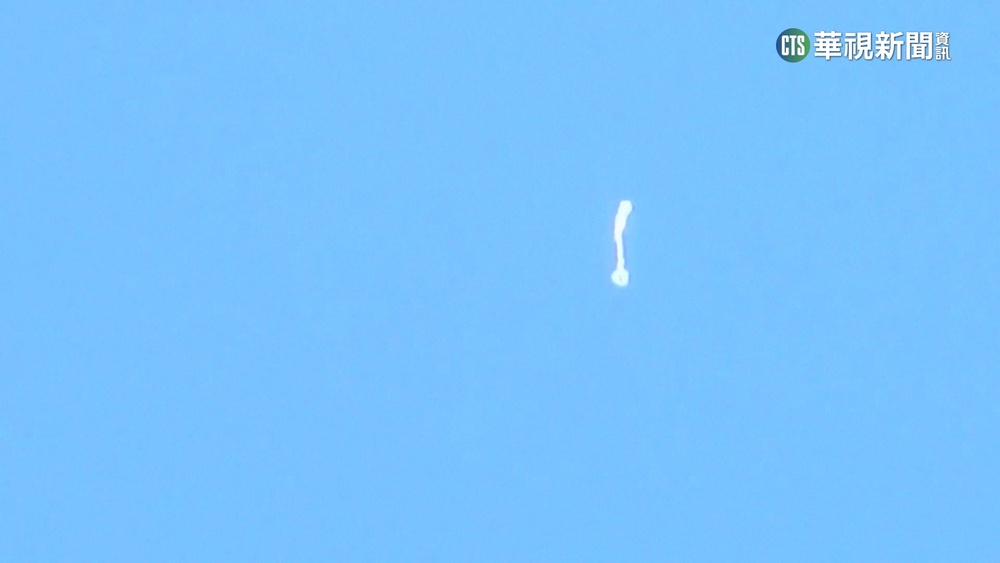 美軍機擊落中國間諜氣球　潛水員搜尋殘骸