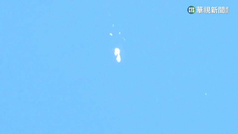 中國間諜氣球載有重物　墜落恐危害地面