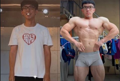 粗暴版阿滴？健身猛男照暴紅 阿滴也認證：「真滴像」