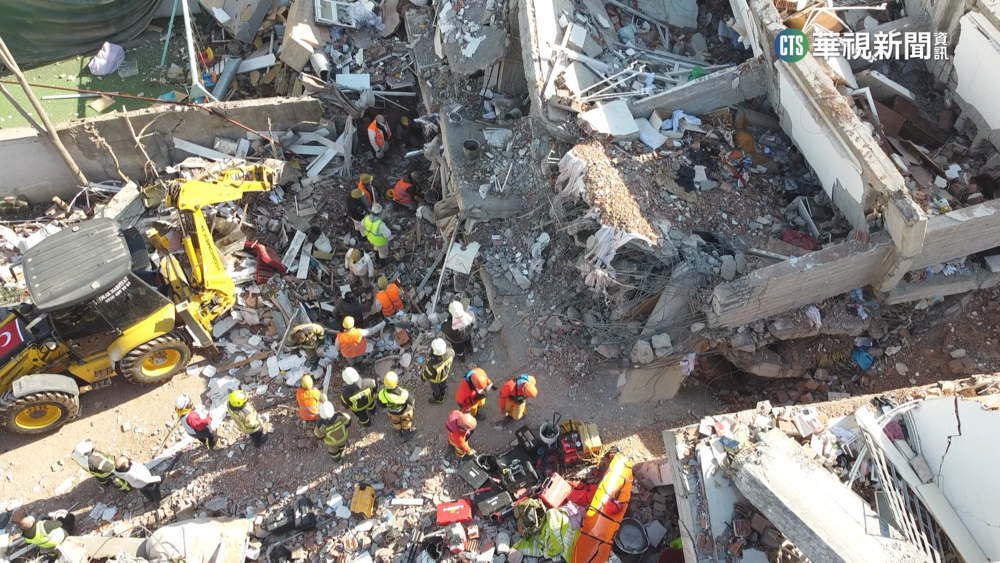 好消息！　台灣隊再尋獲土耳其1受困者.意識清楚