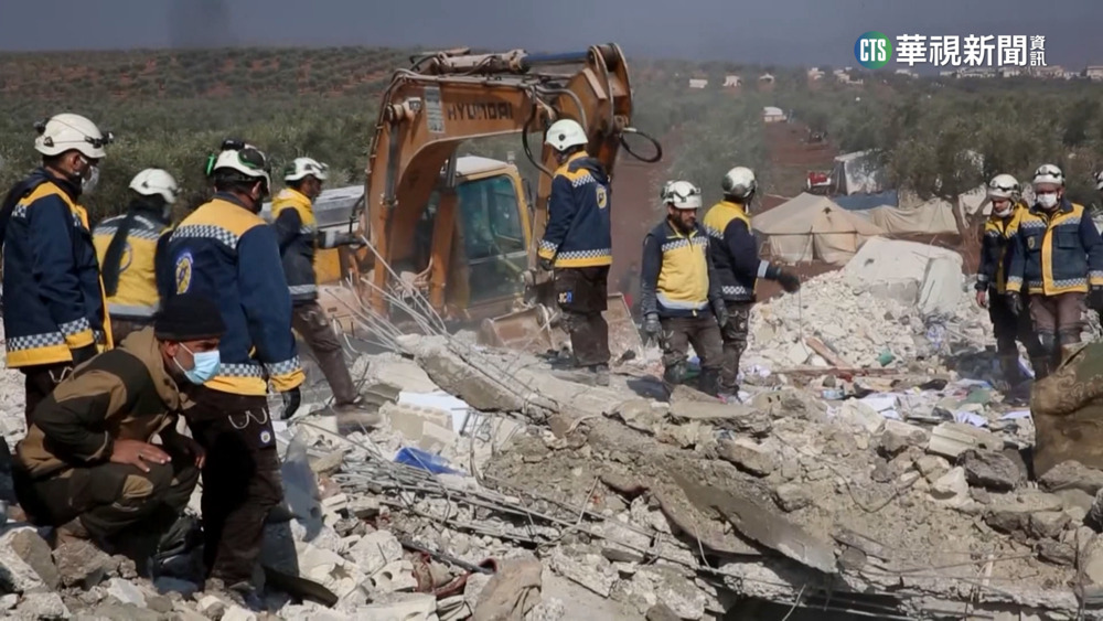 7.8強震死傷慘　敘利亞內戰分裂救援困難