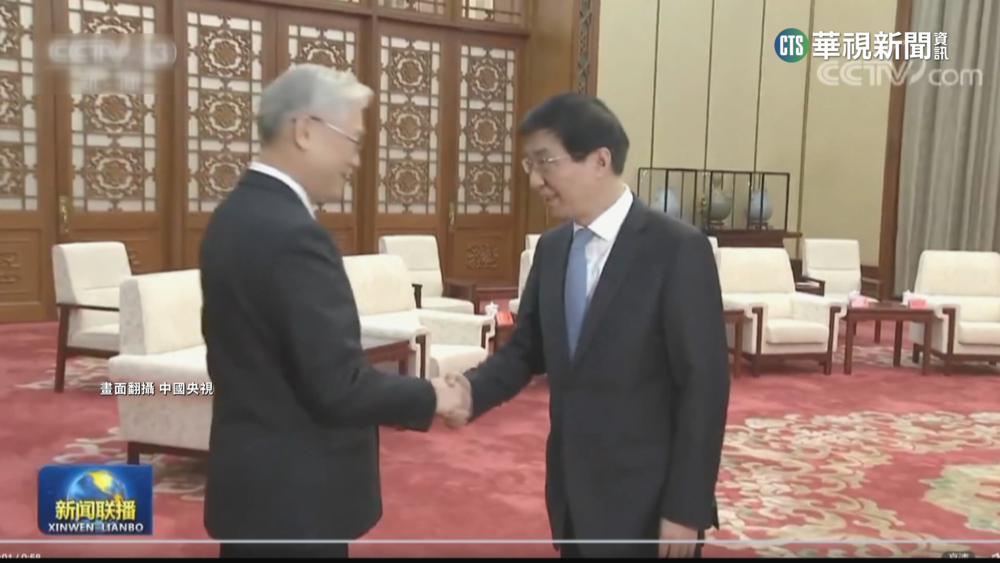 肯定兩岸合作　夏立言會王滬寧提連胡.馬習會