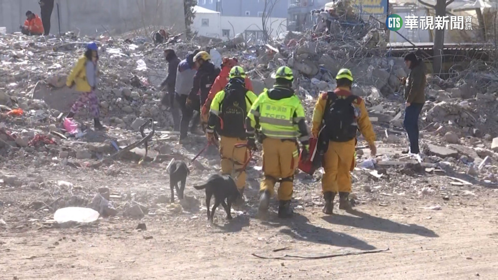 台搜救隊將撤離土國　華視直擊最後1天行動