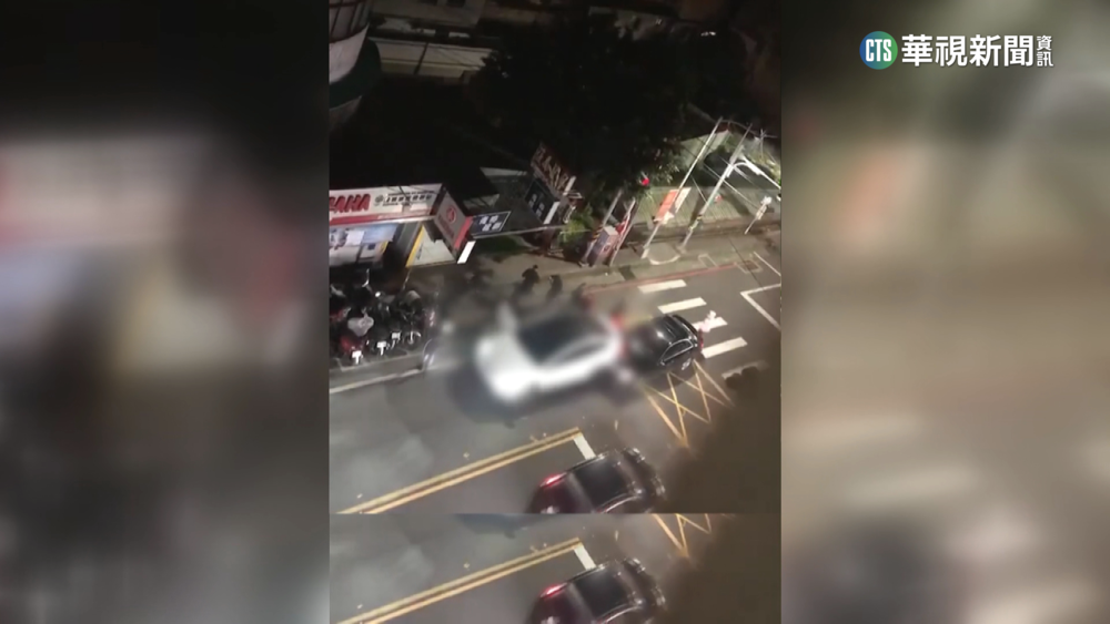 賭債糾紛!特斯拉遭2車包夾 7惡煞開槍恐嚇