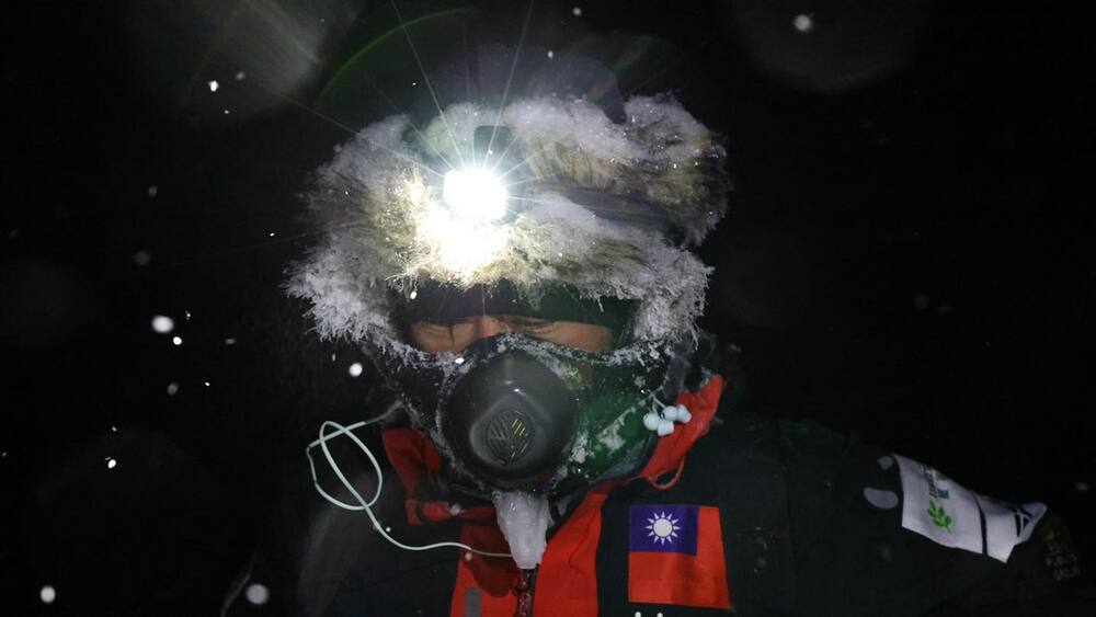 快到終點！陳彥博二刷700公里極地橫越賽　蔡英文邀請國人一起加油打氣