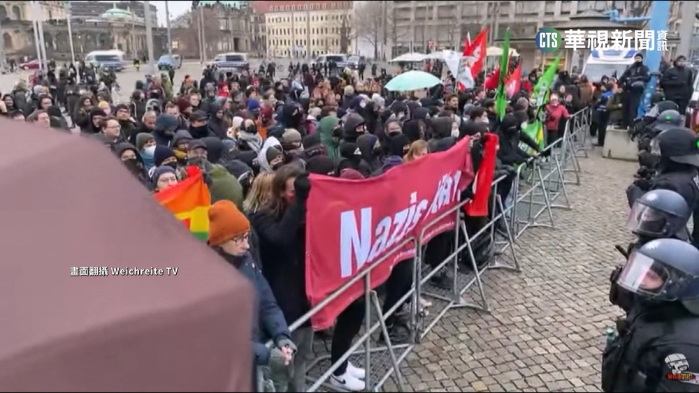 德勒斯登轟炸78周年　德國人民上街遊行