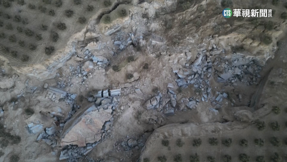 土耳其強震撕裂地表　橄欖園一夕平原變峽谷