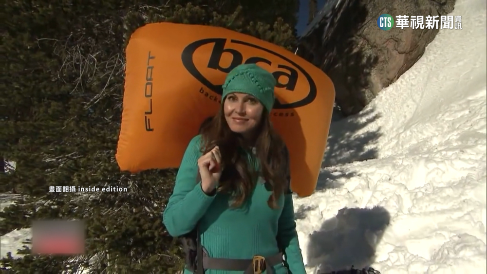 生死瞬間！滑雪遇雪崩　安全氣囊及時救命