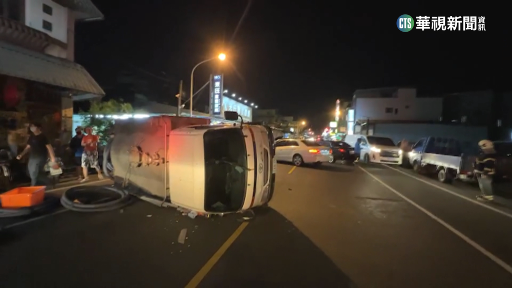 逆向超車迎面撞小貨車　男子酒駕肇逃被逮