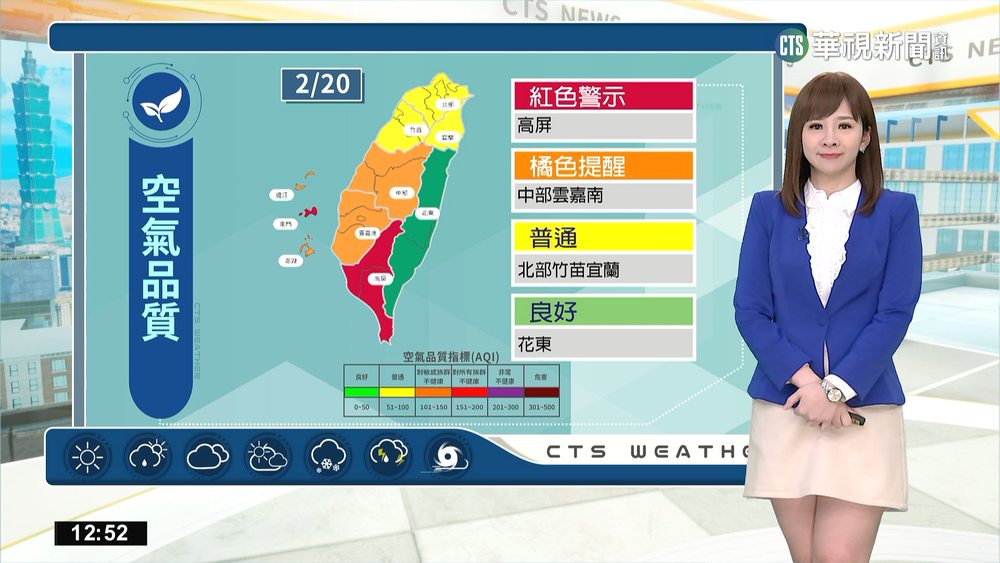 冷氣團影響天氣偏冷　沿海空曠區防強陣風