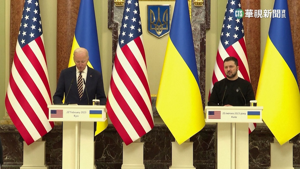 拜登密訪基輔會澤倫斯基　加碼152億軍援