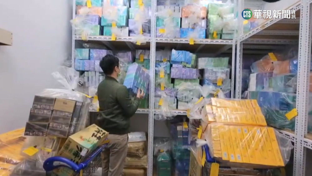 單日查獲1011條走私菸彈　破台北關史上最多