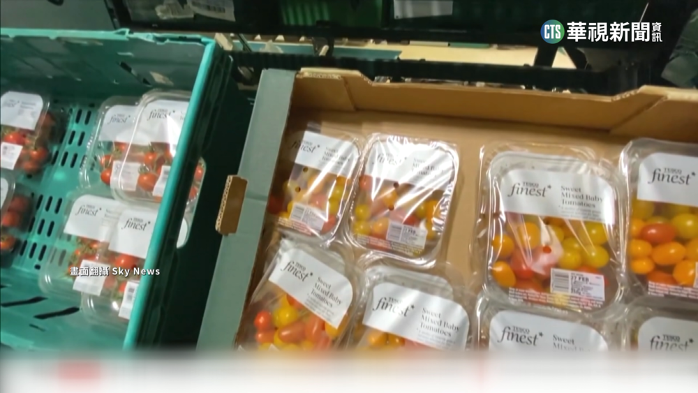 英國賣場蔬果架空蕩蕩　氣候.戰爭影響作物生長