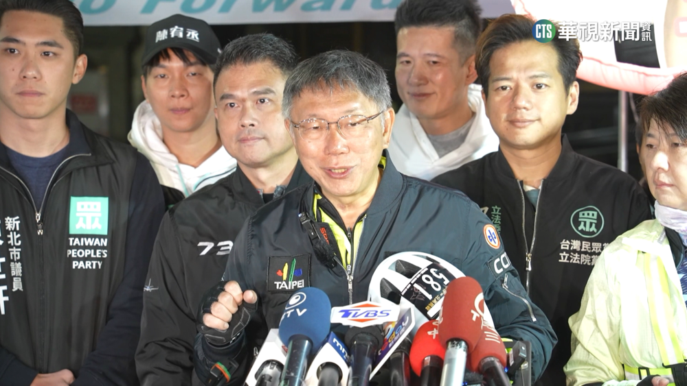 柯文哲再挑戰「一日北高」　清晨近3點半完賽