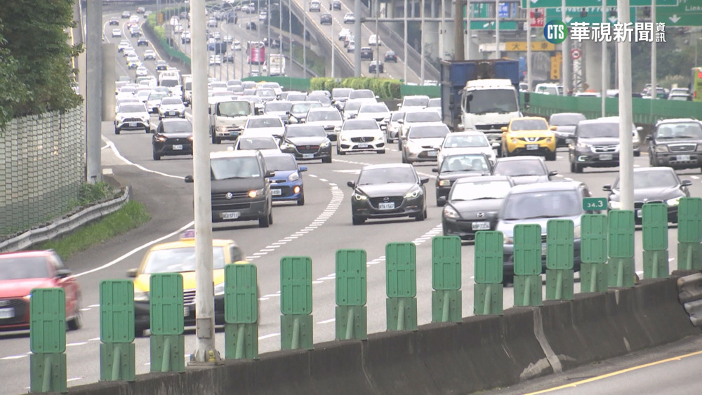 連假Day3國道北返車潮現　建議中午前出發