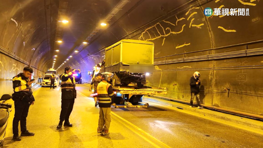 蘇花公路匯德隧道6車追撞　雙向受阻回堵