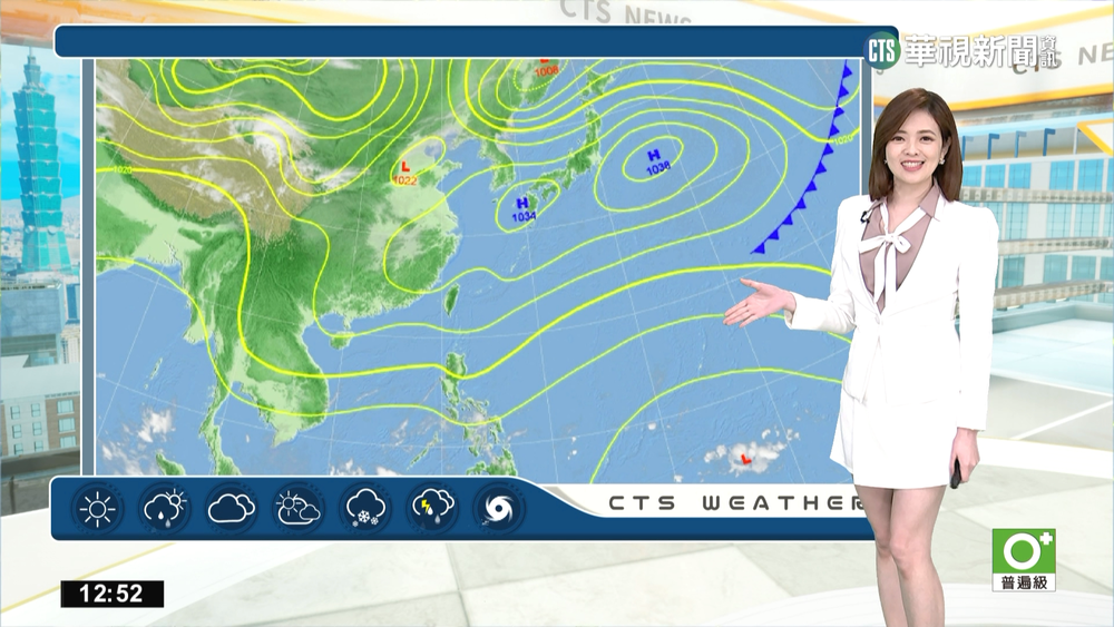 晴到多雲日夜溫差大　西台馬祖局部低雲霧