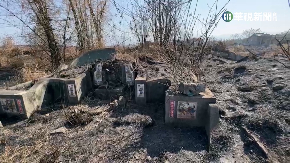 疑他人燒雜草釀火警　老翁逃生不及陳屍墓園