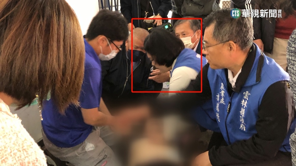 致詞一半有人昏倒　張麗善飛奔過去CPR搶命