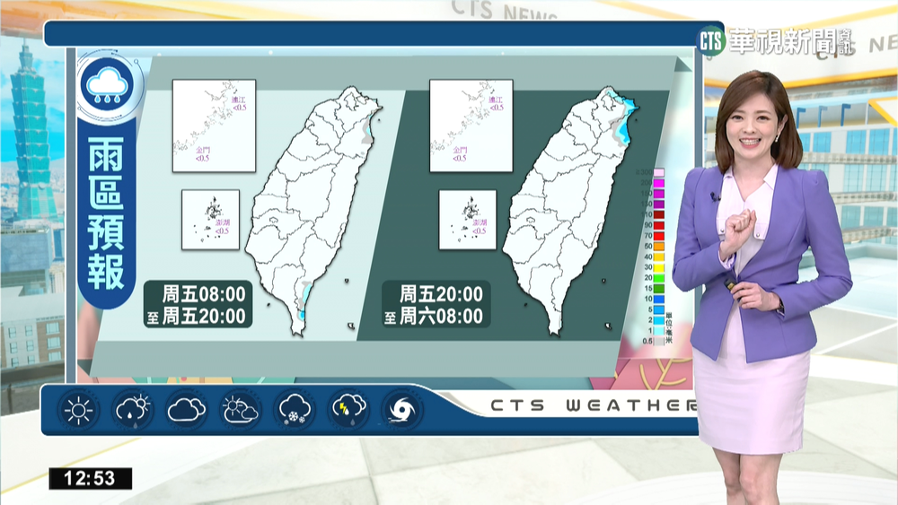 白天回溫日夜溫差大 西台晴東臺偶飄雨