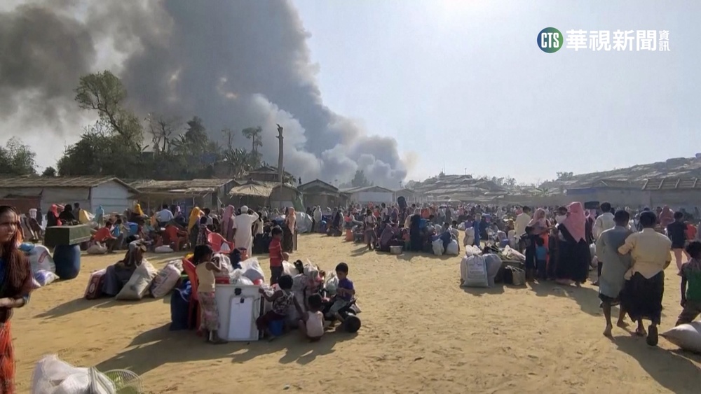 孟加拉難民營大火　多間房舍燒毀　無人員傷亡
