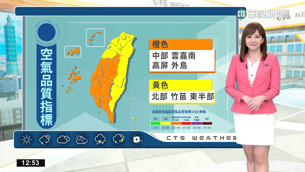 早晚冷日夜溫差大 天氣晴花東雲稍多