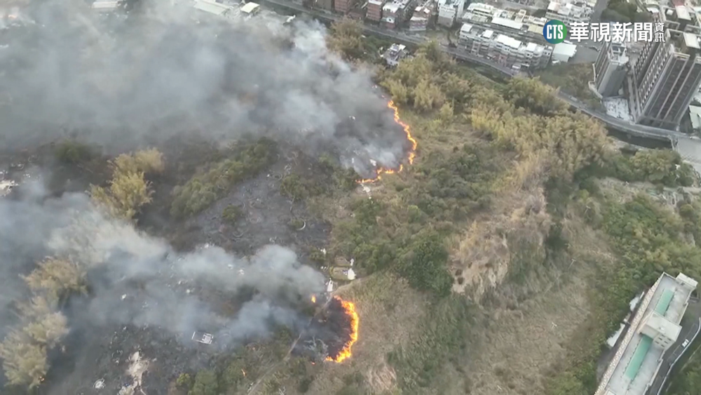 八卦山野火狂燒13小時　警鎖定1縱火嫌疑犯