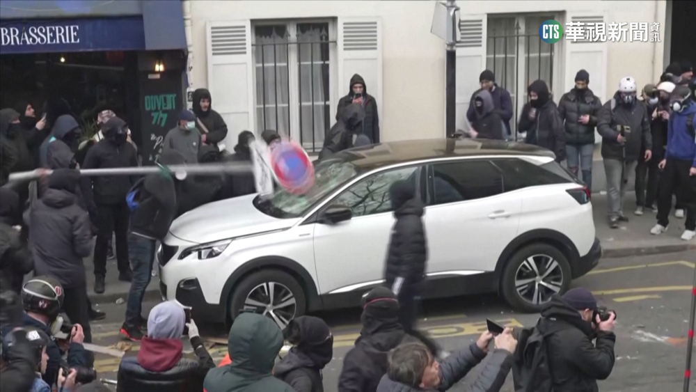 法國今年六度大罷工　年金改革激化警民對立