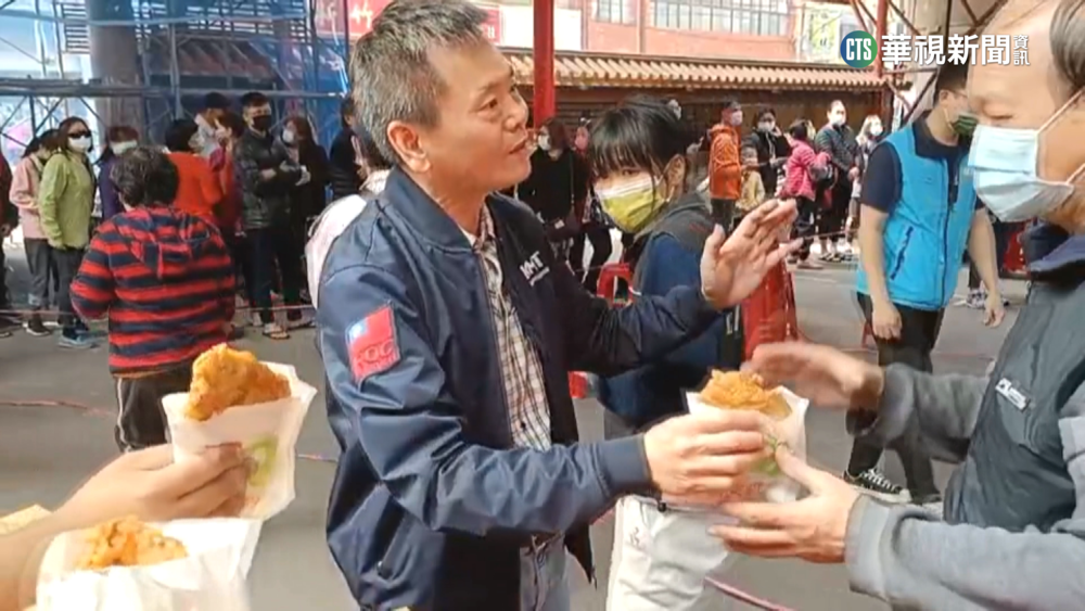 中華隊開胡！　藍營兌現「祭品文」發雞排、千顆蛋