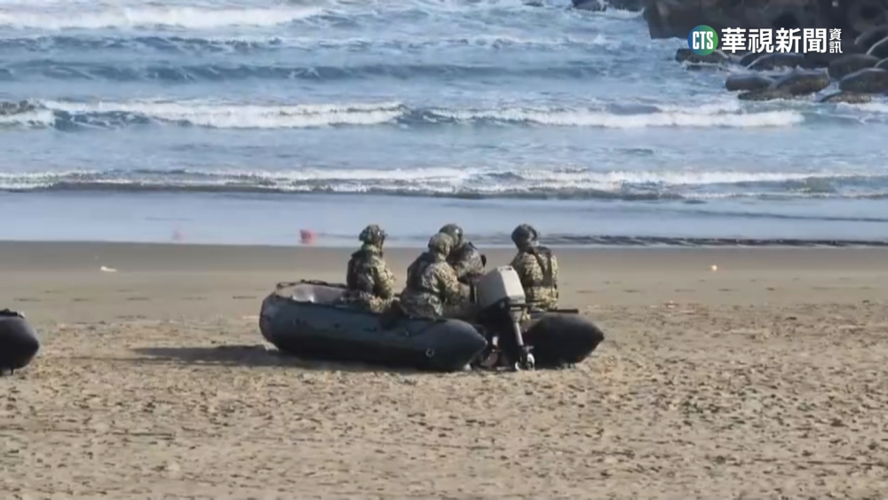 竹圍漁港海象不佳　漢光兩棲登陸預演取消