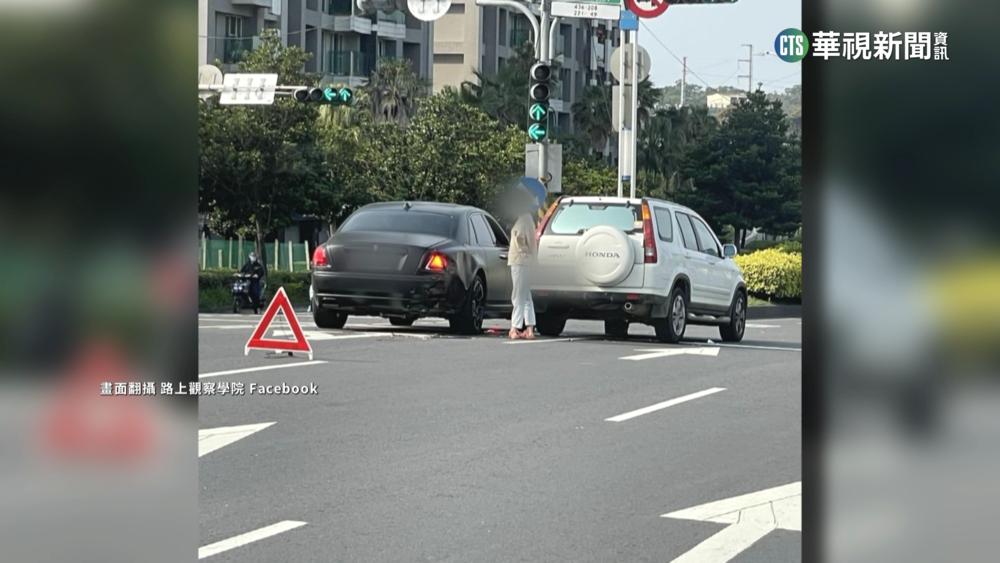不慎追撞2千萬「勞斯萊斯鬼魅」　維修費恐破250萬