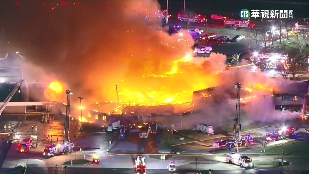 大火吞噬美紐澤西教堂　賓州消防助滅火