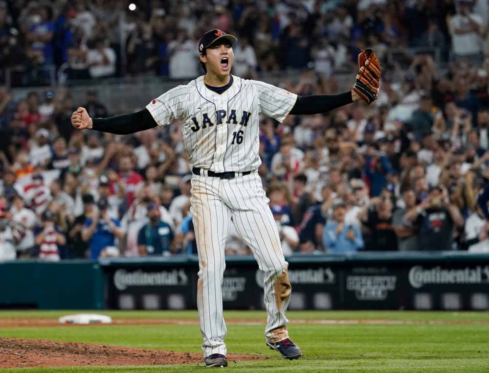 大谷翔平再見三振Mike Trout／SNTV提供