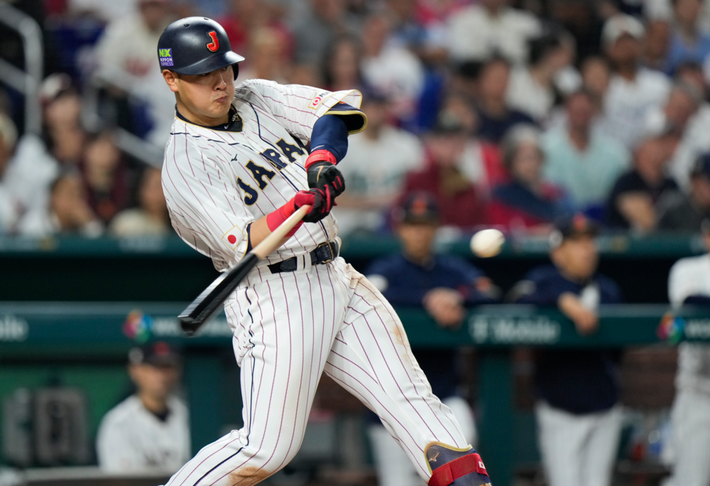 岡本和真中左外野陽春全壘打／SNTV提供