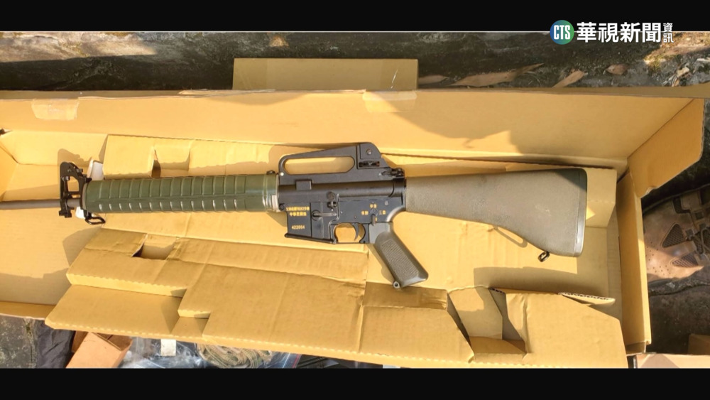 仿真T65K2步槍明顯有異　警不察認錯掀議