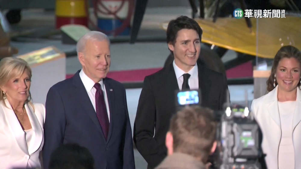拜登上任後首訪加拿大　與加國總理雙邊會談